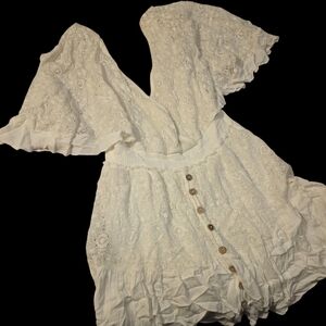 Elegant White Lace Jumpsuit